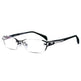 Glasses Frame Rimless Pure Titanium Glasses Frame Women - EX-STOCK Canada