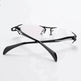Glasses Frame Rimless Pure Titanium Glasses Frame Women - EX-STOCK Canada