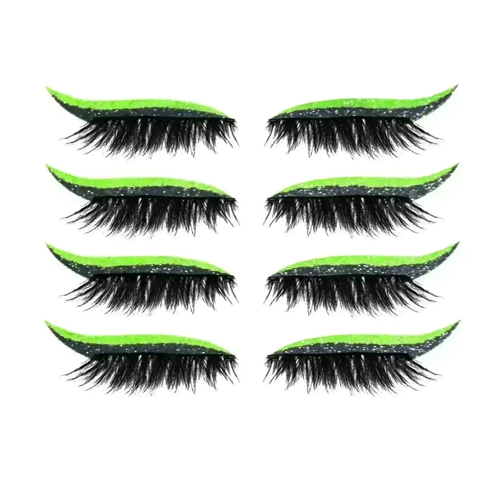 Glittering Eyeliner Sticker False lashes set - EX-STOCK CANADA