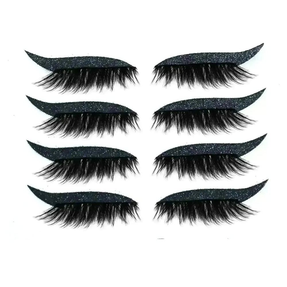 Glittering Eyeliner Sticker False lashes set - EX-STOCK CANADA