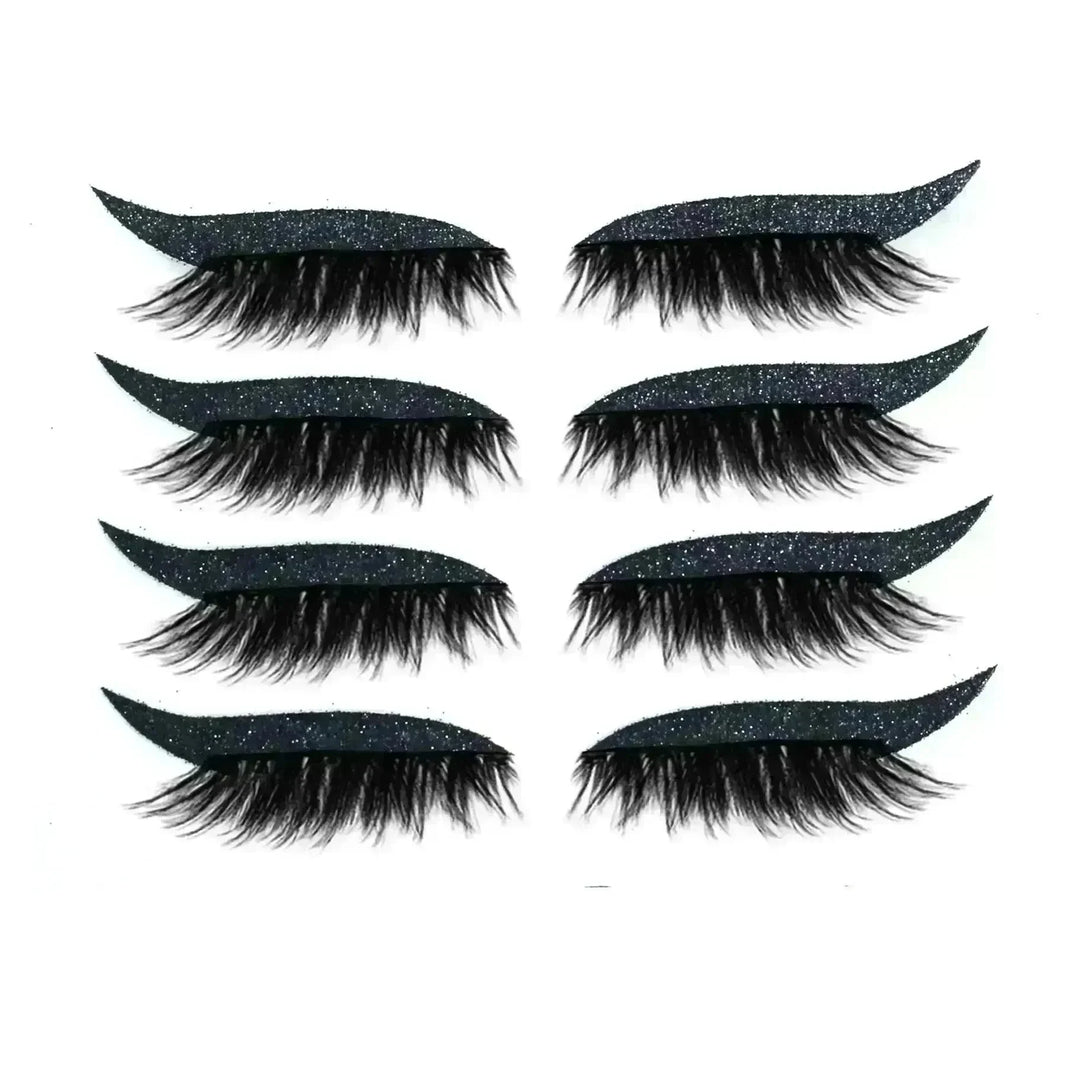 Glittering Eyeliner Sticker False lashes set - EX-STOCK CANADA