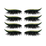 Glittering Eyeliner Sticker False lashes set - EX-STOCK CANADA