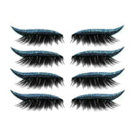 Glittering Eyeliner Sticker False lashes set - EX-STOCK CANADA