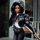 Glossy Bread Coat Down Cotton Jacket - EX-STOCK CANADA