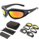 Goggles Polarized Tactical Sunglasses Outdoor Cycling Night Vision Dustproof Sunglasses - EX-STOCK Canada