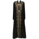 Gold Embroidered Abaya Dress for Turkey Middle East Arab Dubai Women - EX-STOCK Canada
