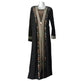 Gold Embroidered Abaya Dress for Turkey Middle East Arab Dubai Women - EX-STOCK Canada