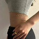 Gold-plated Titanium Steel Vintage Tassel Diamond Piece Waist Chain - EX-STOCK CANADA