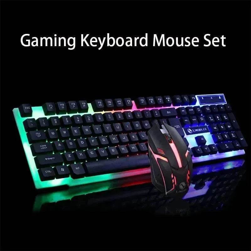 GTX300 Gaming CF LOL Gaming Keyboard Mouse Glowing Set - EX-STOCK Canada