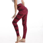 Gym High Waist Leopard Print Leggings - EX-STOCK Canada