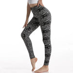 Gym High Waist Leopard Print Leggings - EX-STOCK Canada