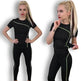 Gym training tights pants suit sportswear - EX-STOCK Canada