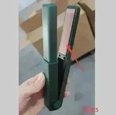 Hair Straightener Cordless Usb Hair Straightener Mini Ceramics Hair Curler 3 Constant Temperature Portable Flat Iron For Travel - EX-STOCK CANADA