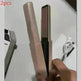 Hair Straightener Cordless Usb Hair Straightener Mini Ceramics Hair Curler 3 Constant Temperature Portable Flat Iron For Travel - EX-STOCK CANADA