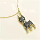 Handsome Doberman Pinscher Pendant Necklace Exquisite - EX-STOCK CANADA