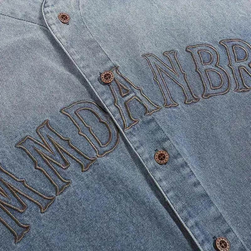 Hanging Dye Gradient Denim Vest Men - EX-STOCK Canada