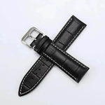 Head Layer Leather Bamboo Knot Pattern Watch Strap Accessories - EX-STOCK Canada