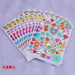 Heart Reward Stickers Gilding Waterproof Laser Plastic - EX-STOCK CANADA