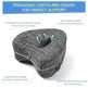 Heart Shaped Memory Foam Relaxing Leg Pillow - EX-STOCK CANADA