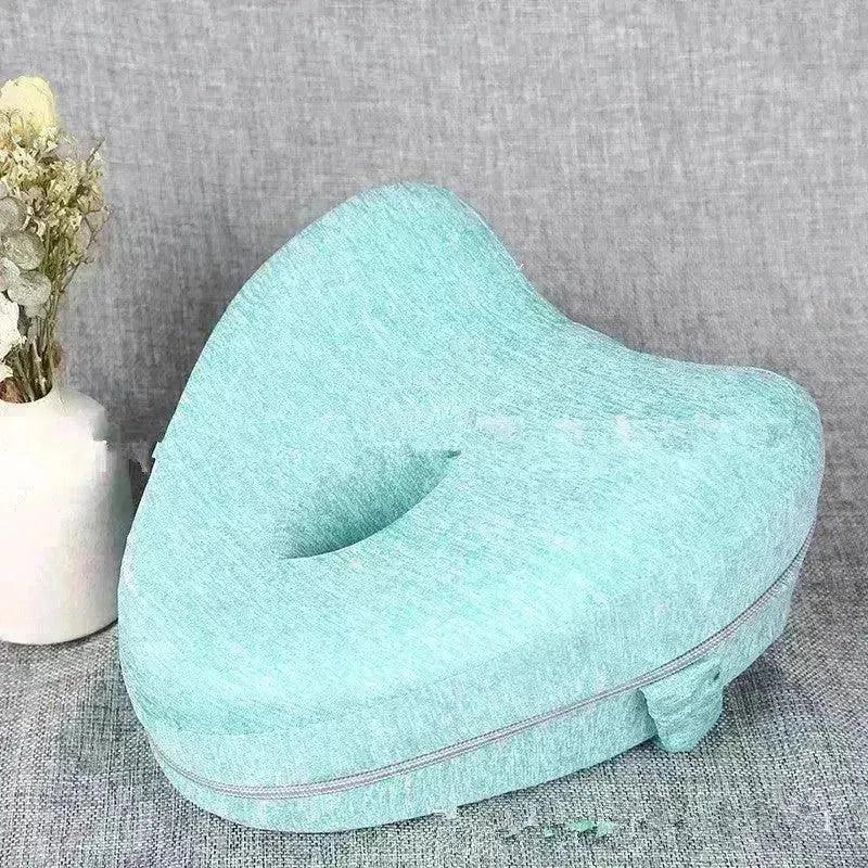 Heart Shaped Memory Foam Relaxing Leg Pillow - EX-STOCK CANADA