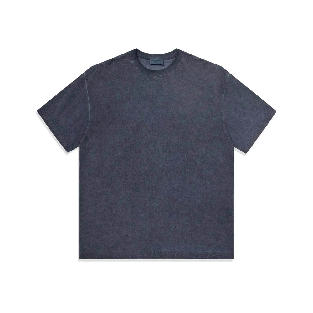 Heavy Dirty Washed Old Loose Double Yarn Cotton Short Sleeve - EX-STOCK Canada