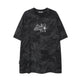 Heavy Special Batik Technology Galaxy Mottled Printed Round Neck Fashion Brand T-shirt - EX-STOCK Canada
