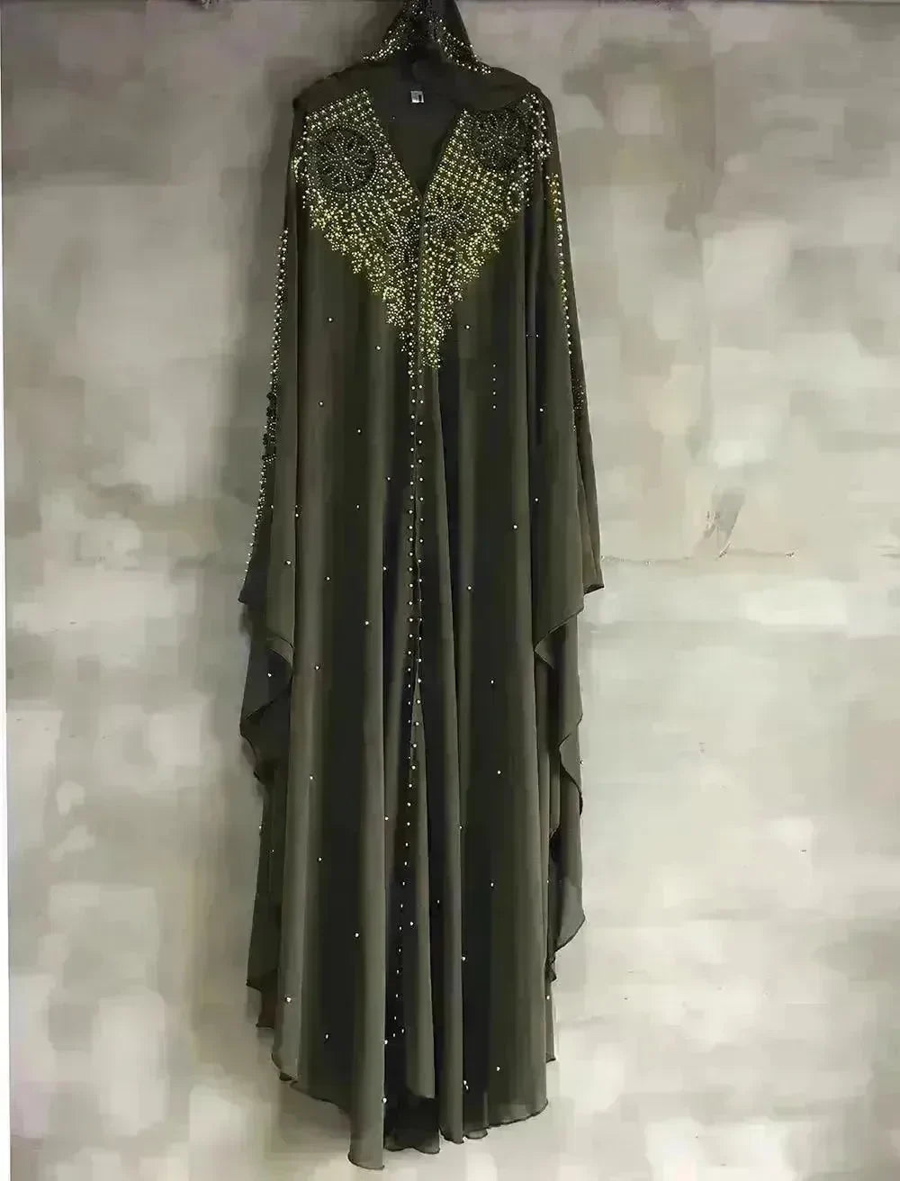 High-definition Arab Shawl Hooded Cloak - EX-STOCK CANADA