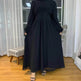 High-density Double Chiffon Simple Fashion And Elegant Abaya Dress for Arab Dubai Turkey Middle Eastern Women. - EX-STOCK Canada