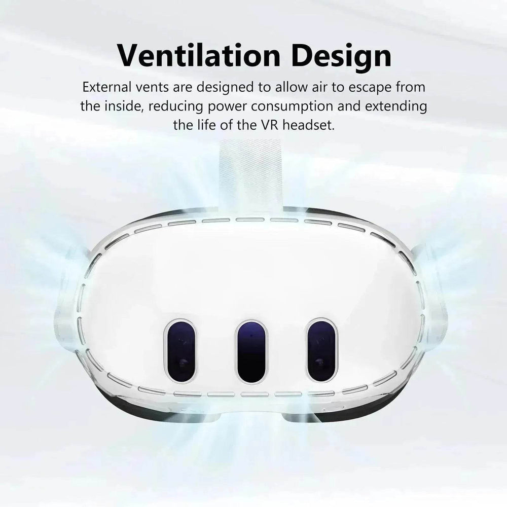 High Transparent PC Protective Case Drop-resistant Anti-scratch VR Glasses Accessories - EX-STOCK Canada