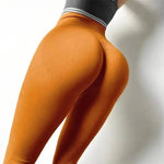 High-Waist Hip-Lifting Fitness Pants Women's High-Stretch Sports Tights - EX-STOCK Canada