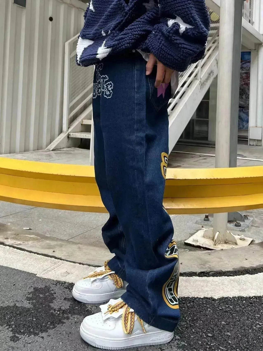 High Waist Jeans Original Slimming Trousers Men And Women - EX-STOCK Canada