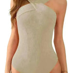 High Waist Slimming Sleeveless Summer Tight Waist Sexy Jumpsuit - EX-STOCK CANADA