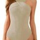 High Waist Slimming Sleeveless Summer Tight Waist Sexy Jumpsuit - EX-STOCK CANADA