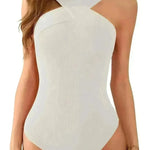 High Waist Slimming Sleeveless Summer Tight Waist Sexy Jumpsuit - EX-STOCK CANADA