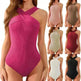 High Waist Slimming Sleeveless Summer Tight Waist Sexy Jumpsuit - EX-STOCK CANADA