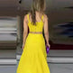 High Waist Wide Leg Dress Suit Women Two piece. - EX-STOCK CANADA