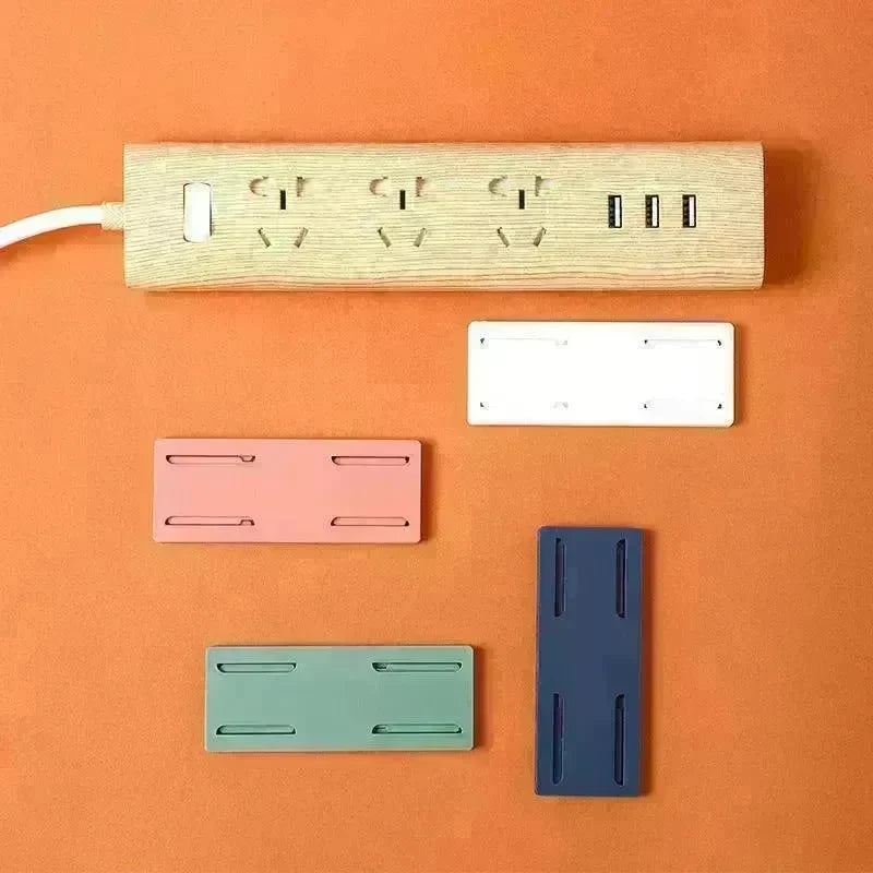 Hole-free Wall Power Extension Socket Holder - EX-STOCK CANADA