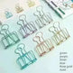 Hollow Metal Large Medium & Small Binder Dovetail Paper Clip - EX-STOCK CANADA