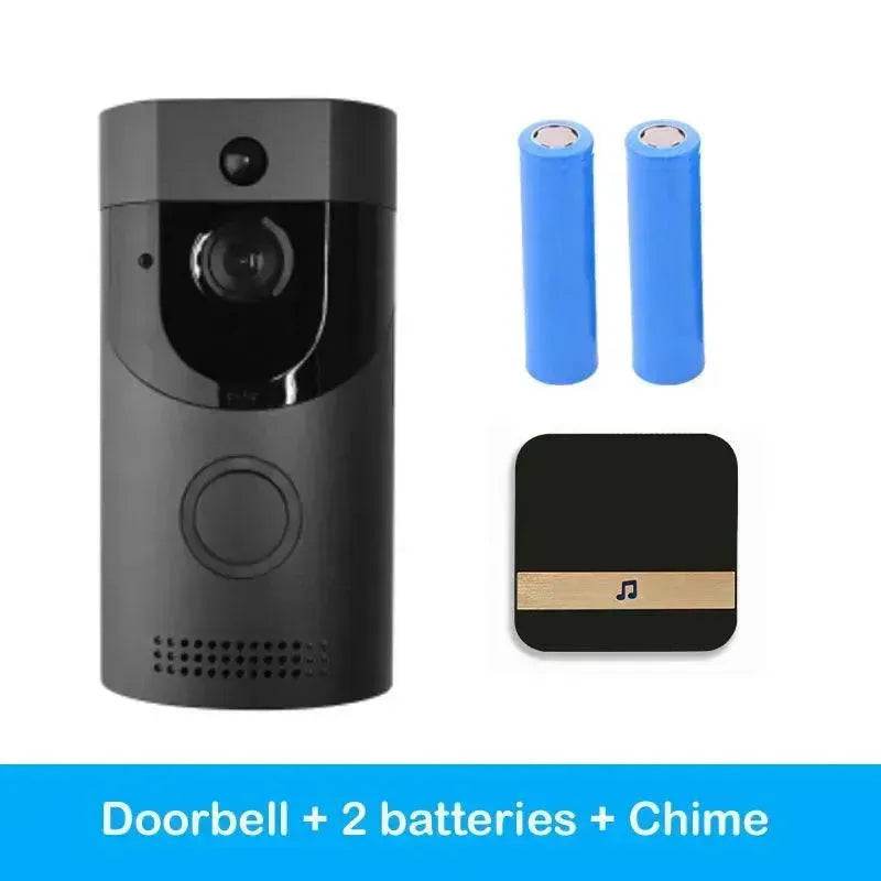 Home alarm smart wifi video doorbell wireless video intercom doorbell mobile phone remote video sea H1 program - EX-STOCK Canada