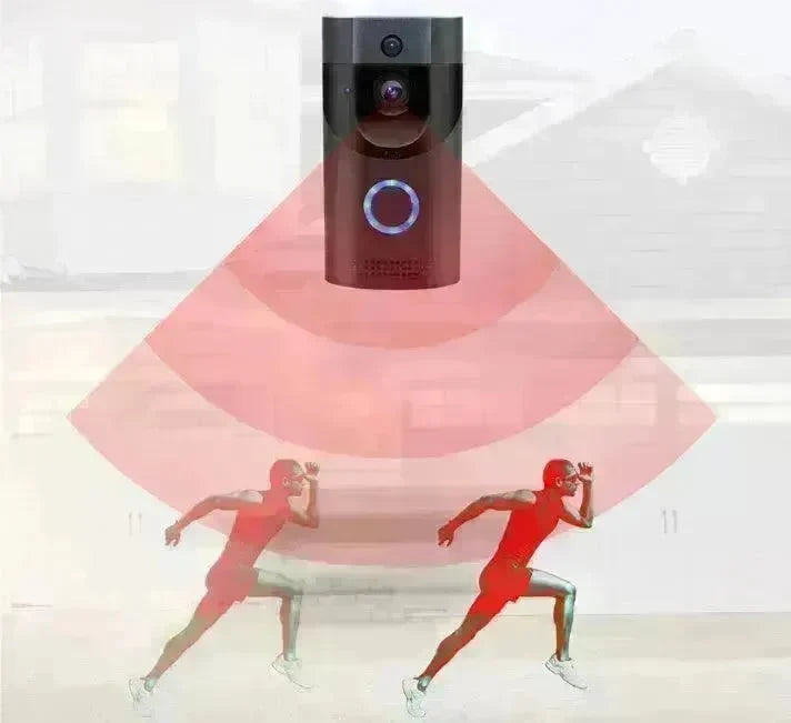 Home alarm smart wifi video doorbell wireless video intercom doorbell mobile phone remote video sea H1 program - EX-STOCK CANADA