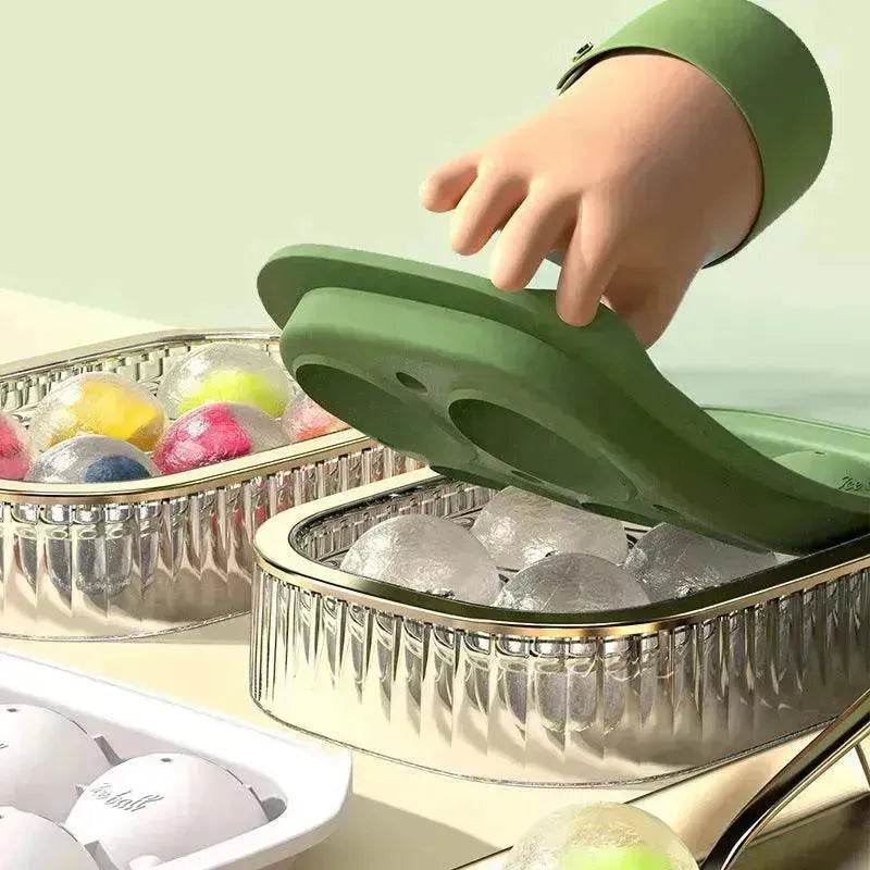 Household Small Capacity Ice Cube Mold Press Type - EX-STOCK Canada