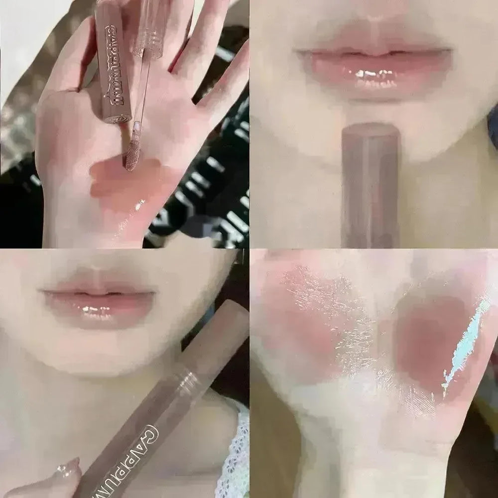 I Lava Chocolate Moisturizing Glaze Mirror Transparent Glass Lip Gloss - EX-STOCK CANADA