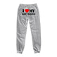 I Love MY BOYFRIEND Printed Trousers Casual Sweatpants Men And Women Sports Pants - EX-STOCK CANADA