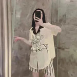 Ice Silk Cool Feeling Thin Fashion Cartoon Home Clothes Summer - EX-STOCK CANADA