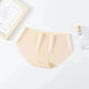 Ice Silk Traceless Girl Underwear Solid Color Pant - EX-STOCK Canada