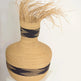 Medium Ghana Bolga Basket 'Tisanie-Tia' NATURAL + BLACK EX-STOCK Canada 