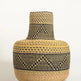 Medium Ghana Bolga 'Linka' Basket  NATURAL + BLACK EX-STOCK Canada 