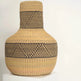 Medium Ghana Bolga 'Linka' Basket  NATURAL + BLACK EX-STOCK Canada 
