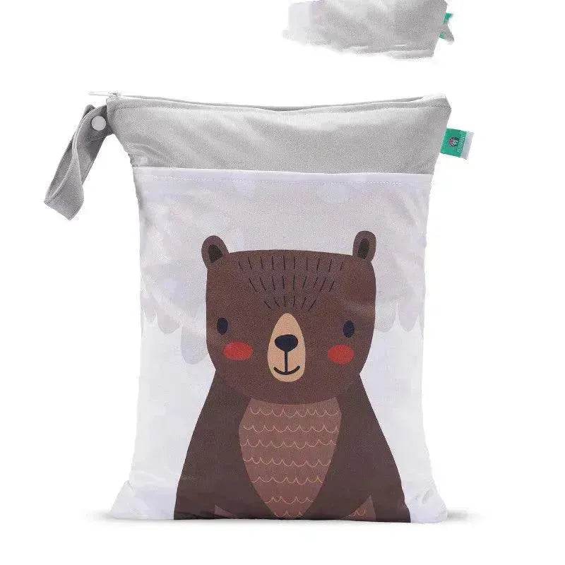 Infant Baby Diaper Storage Bag Travel Portable Diaper Bag Waterproof Clothes Diapers - EX-STOCK Canada