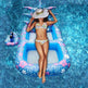 Inflatable Swimming Pool Pineapple Floating Row Air Cushion Bed Summer Water Floating Hammock Air Mattress Water Sports Toys - EX-STOCK Canada